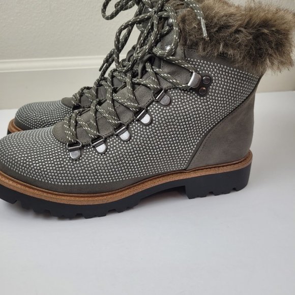 Report Shoes - Report quella olive anckle boots,size 6.5M